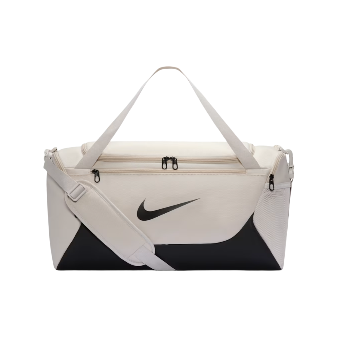나이키 브라질리아 트레이닝 스몰 더플백 40L 라이트 본 블랙(Nike Brasilia Training Small Duffle Bag 40L Light Bone Black)