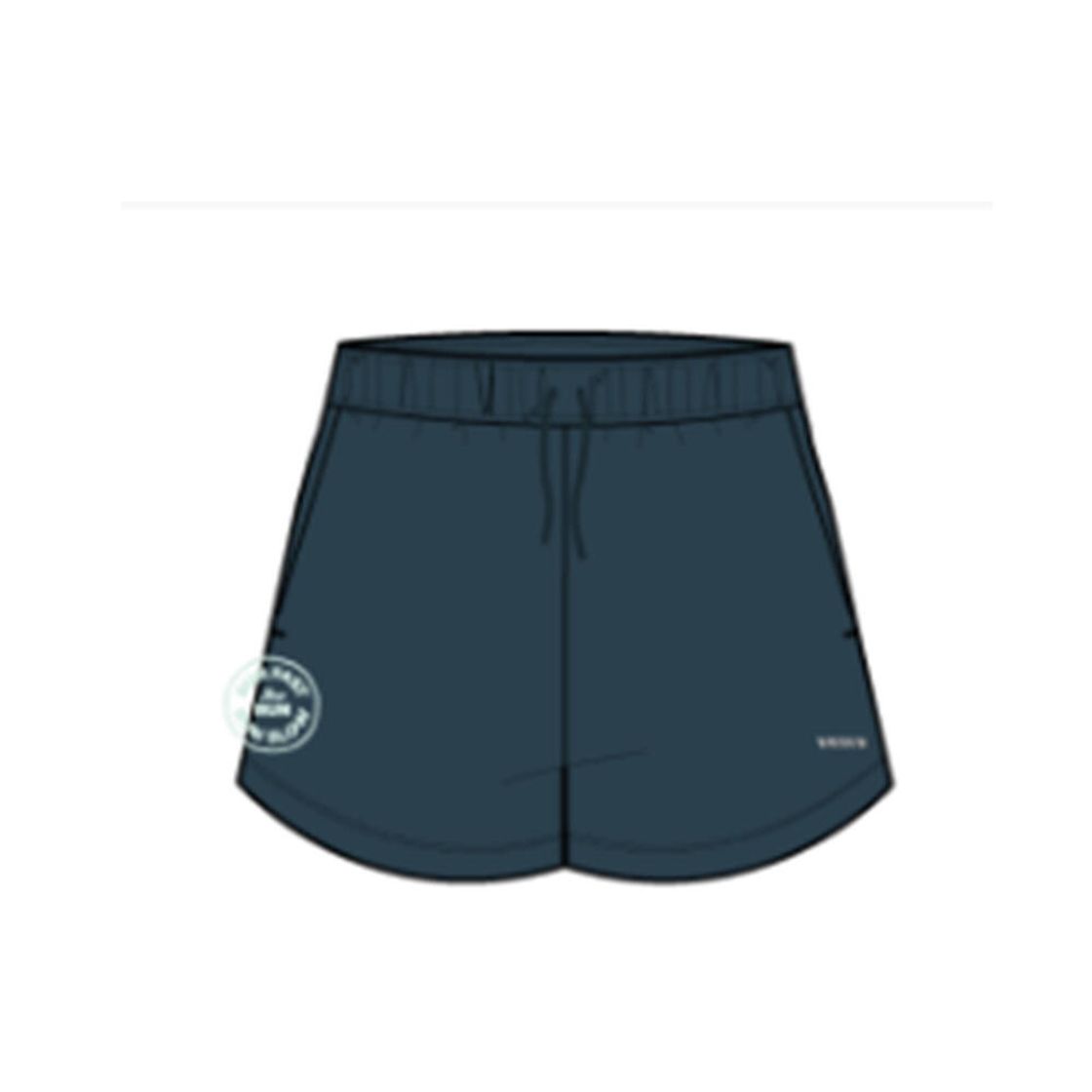 데카트론 여성 3인치 러닝 경량 쇼츠 런 드라이 500 틸 블루(DECATHLON Women's 3" Running Lightweight Shorts Run Dry 500 Teal Blue) - 2