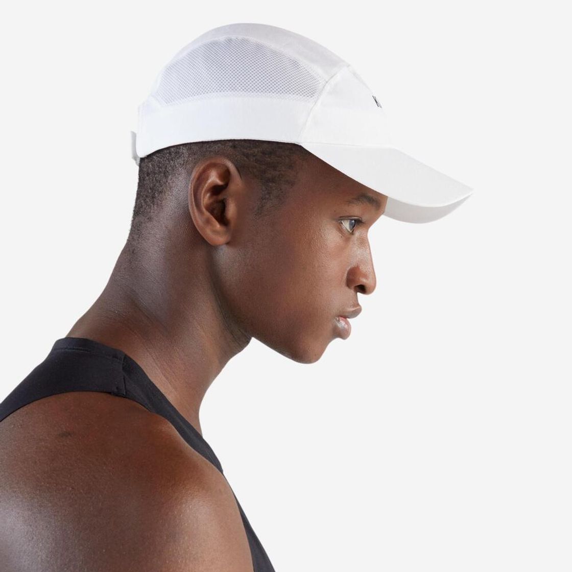 데카트론 러닝 캡 모자 V2 울트라 화이트(DECATHLON Running Cap V2 Ultra White) - 3