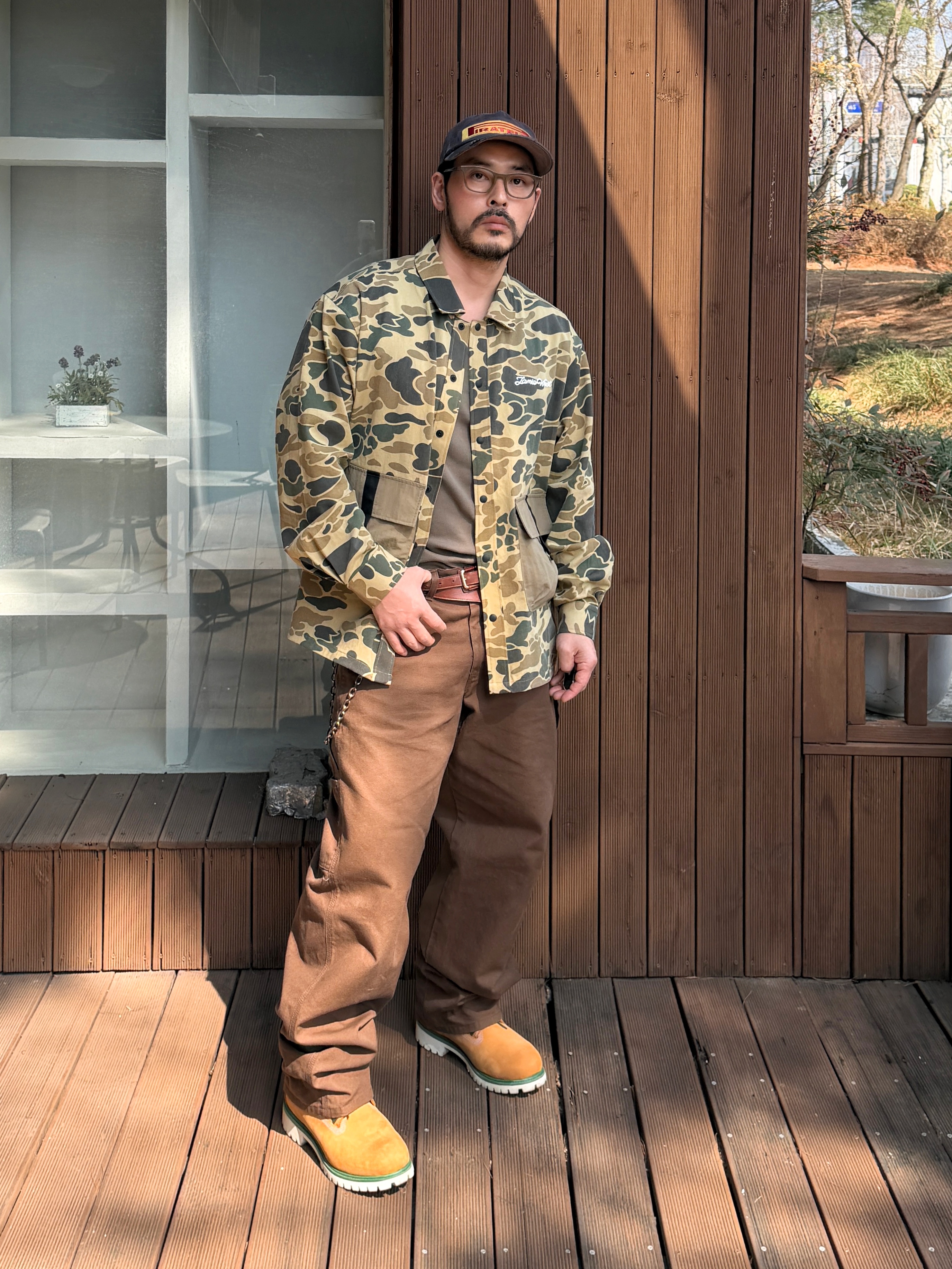 KASINA x Timberland 6 In Premium Vibram GTX Wheat 착용 스타일 - 4