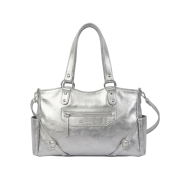 Anoetic Stud Ring Bag Silver