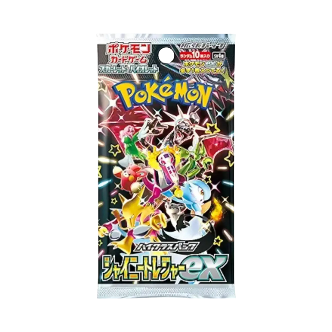 포켓몬 TCG 스칼렛&바이올렛 하이 클래스팩 샤이니 트레저 ex 팩 (10장/일어판)(Pokemon TCG Scarlet&Violet High Class Pack Shiny Treasure ex Pack (Card of 10/Japanese Ver.))