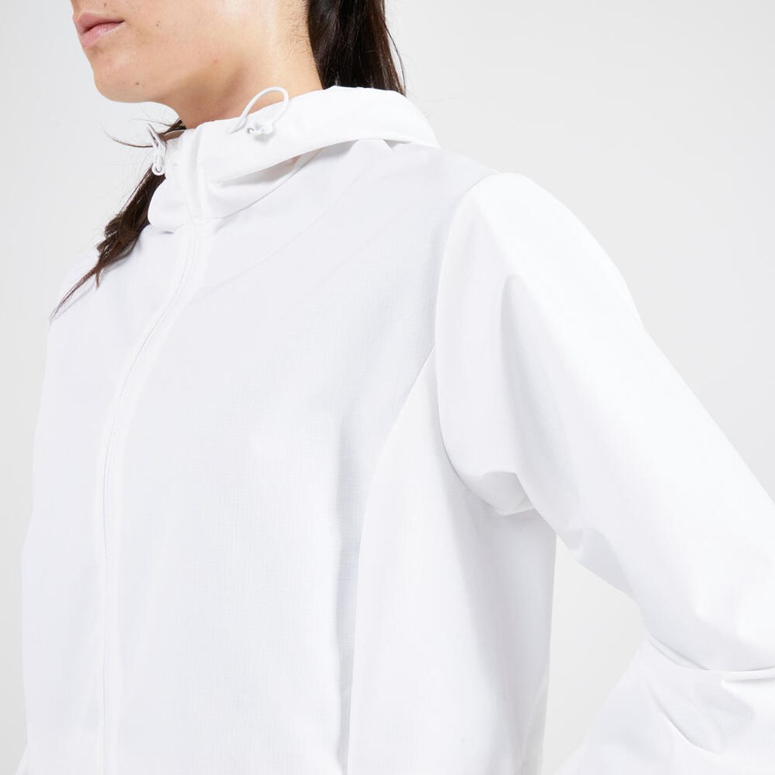 데카트론 여성 러닝 방수 재킷 런 레인 100 울트라 화이트(DECATHLON Women's Running Waterproof Jacket Run Rain 100 Ultra White) - 4