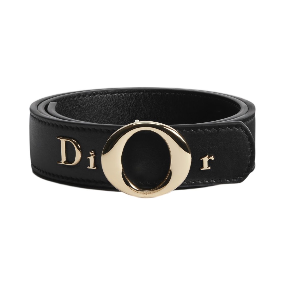 B1001OGBJ-M900 (W) Dior My Dior Belt Smooth Calfskin 30Mm Black
