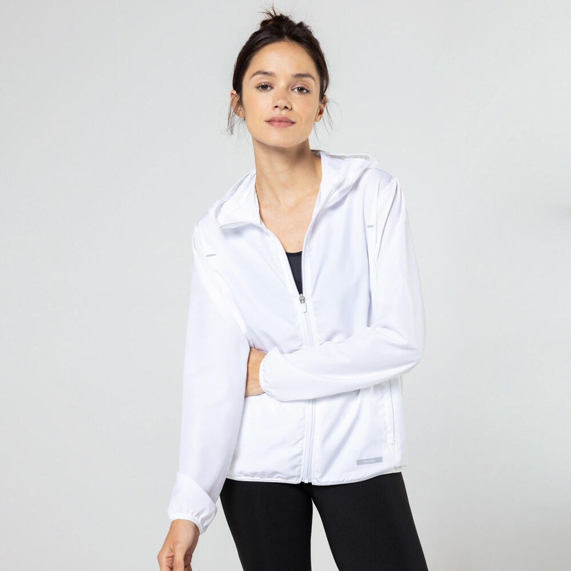데카트론 여성 러닝 윈드 재킷 런 100 울트라 화이트(DECATHLON Women's Running Wind Jacket Run 100 Ultra White) - 3