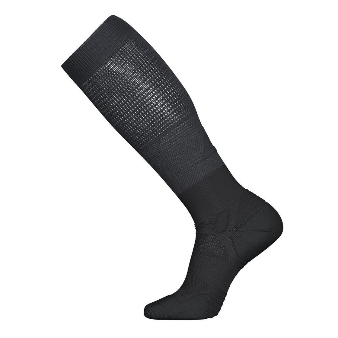 데카트론 러닝 카프 컴프레션 양말 1켤레 500 블랙(DECATHLON Running Calf Compression Socks 1 Pair 500 Black) - 6