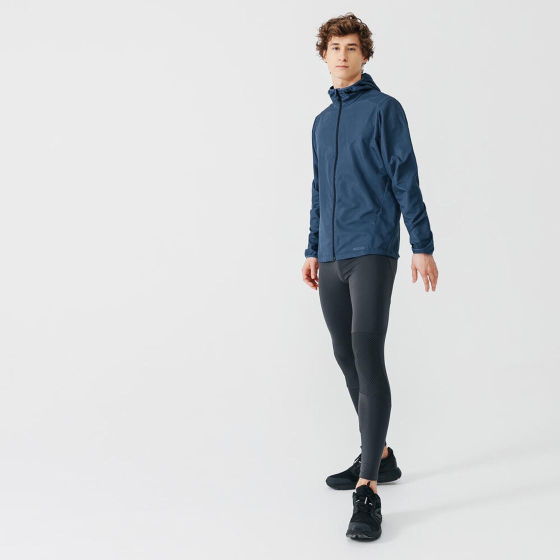 데카트론 남성 러닝 윈드 재킷 런 100 어비스 블루(DECATHLON Men's Running Wind Jacket Run 100 Abyss Blue) - 10