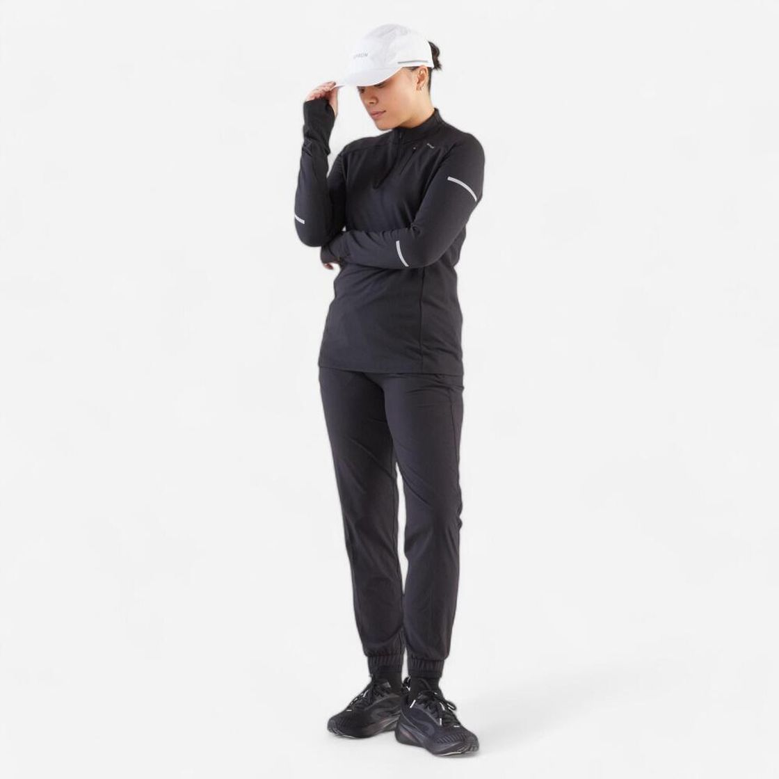 데카트론 러닝 5패널 발수 캡 모자 울트라 화이트(DECATHLON Running 5-Panel Water-Repellent Cap Ultra White) - 10