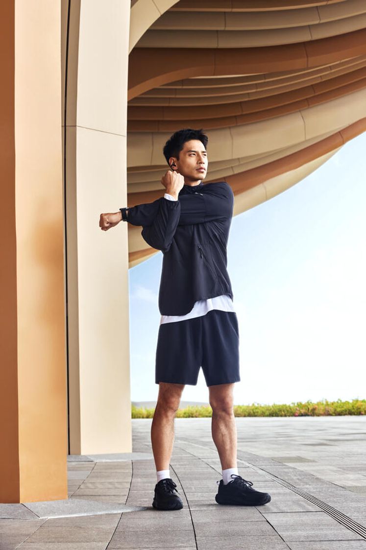 데카트론 남성 러닝 윈드 자켓 런 100 스모크 블랙(DECATHLON Men's Running Wind Jacket Run 100 Smoke Black) - 10