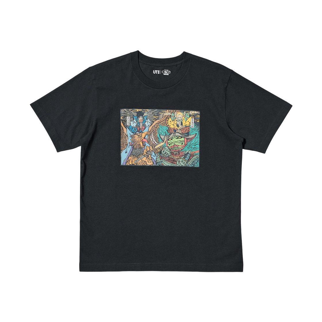 유니클로 UT 슈에이샤 창립 100주년 나루토 티셔츠 블랙(Uniqlo UT Shueisha 100th Anniversary Naruto T-Shirt Black) - 1