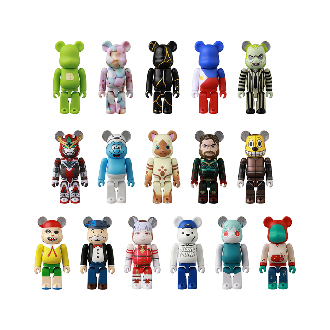 베어브릭 시리즈 49탄 홀케이스 (2500049)(KINKIROBOT Bearbrick 49Series Whole Case)