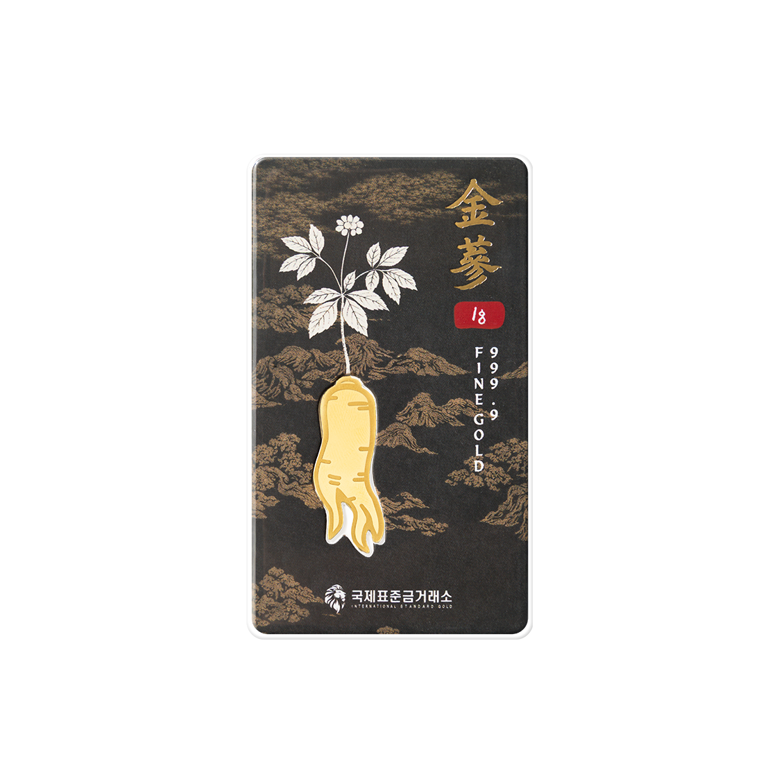 국제표준금거래소 금삼 골드바 1g(International Standard Gold -Gold-Ginseng Gold Bar 1g) - 1