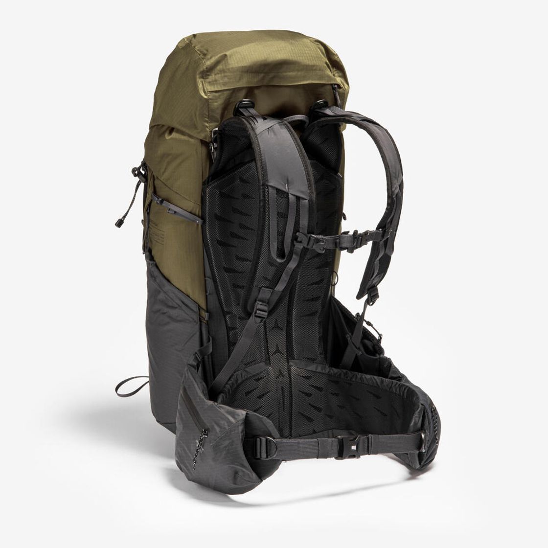 데카트론 하이킹 백팩 38L MH900 골든 올리브 그린(DECATHLON Hiking Backpack 38L MH900 Golden Olive Green) - 6