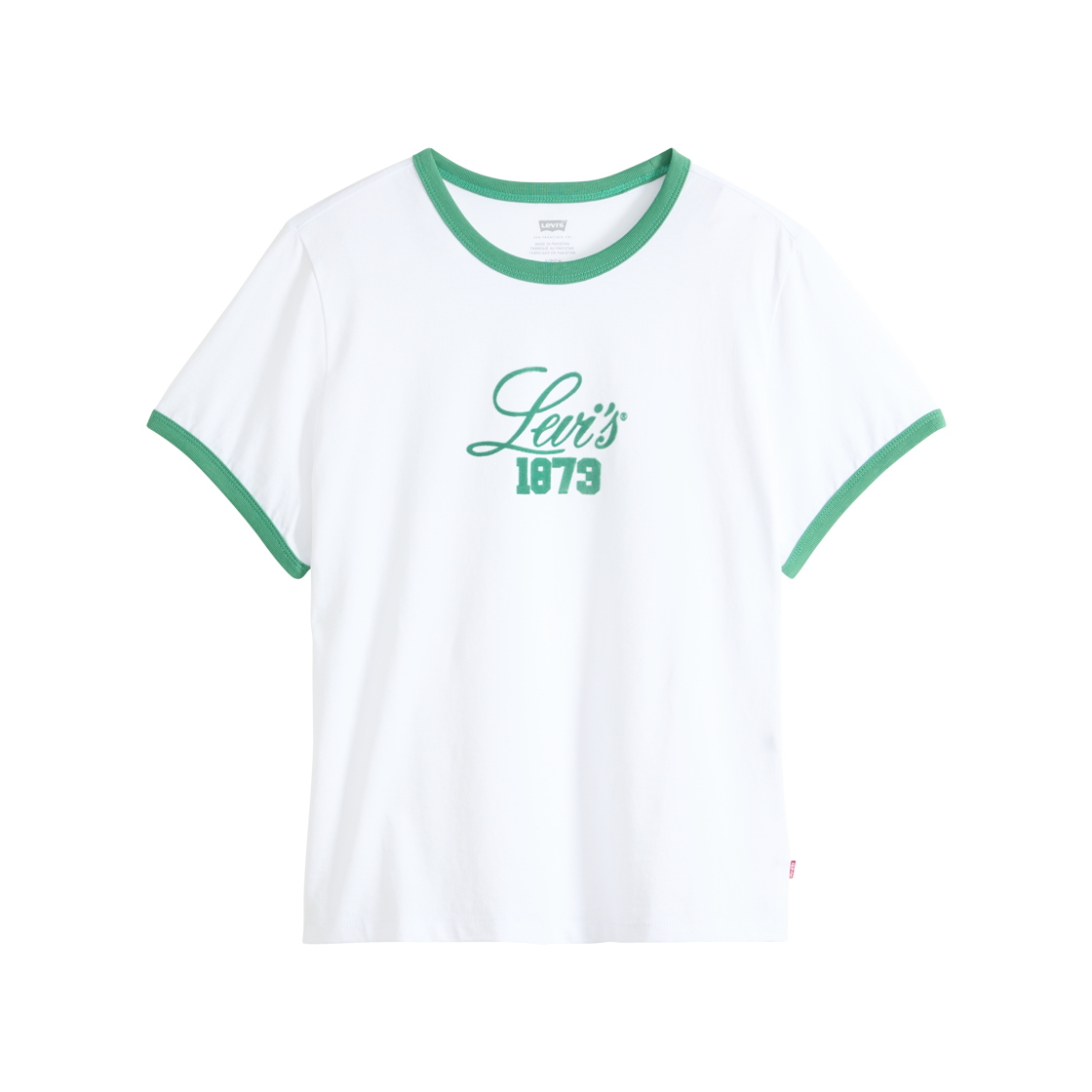 리바이스 그래픽 페이버릿 링거 티 화이트(Levi's Graphic Favorite Tee White) - 1