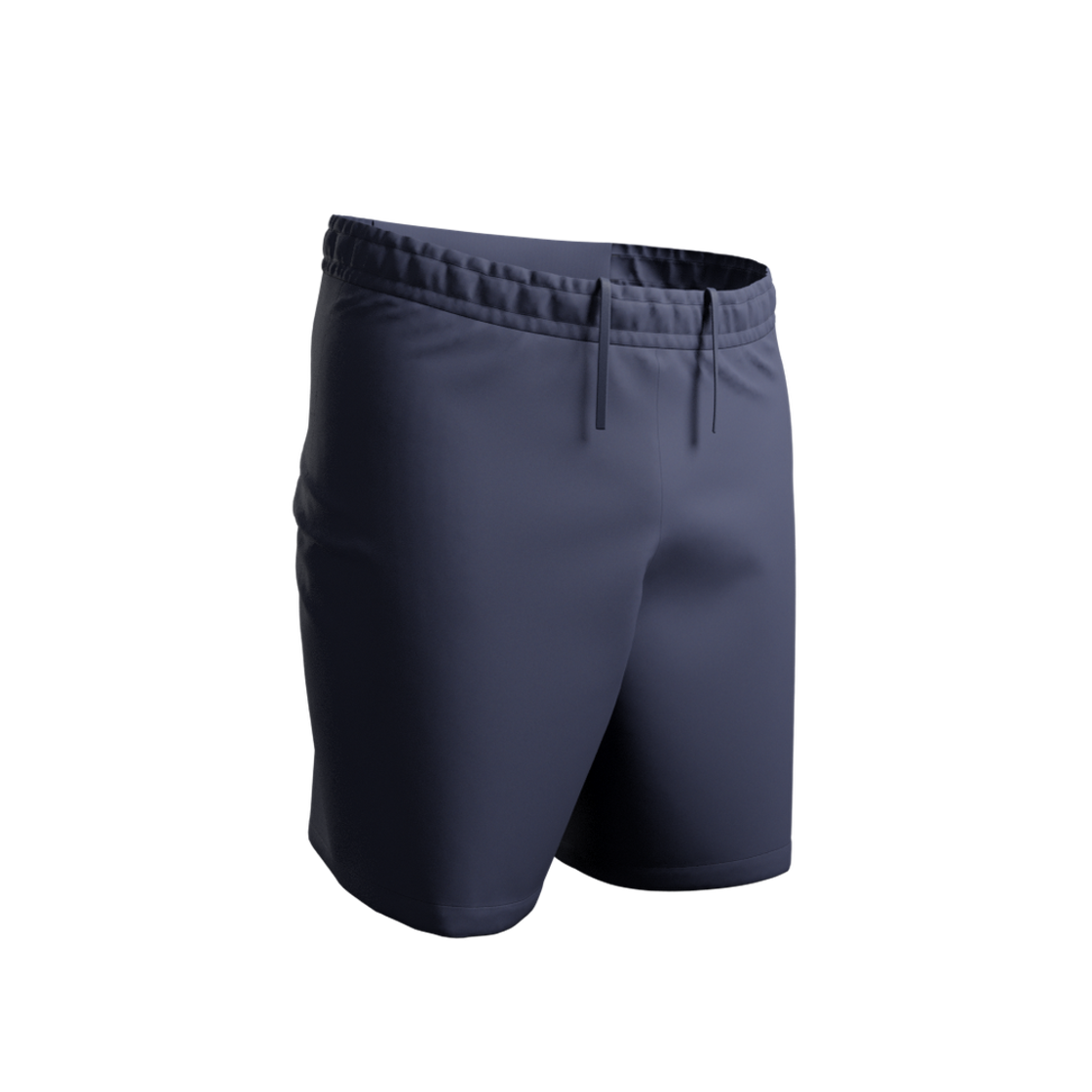 데카트론 남성 7인치 러닝 쇼츠 런 드라이 100 스틸 블루(DECATHLON Men's 7" Running Shorts Run Dry 100 Steel Blue)