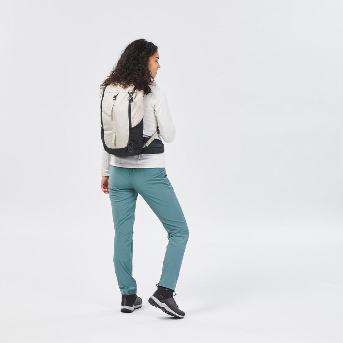 데카트론 등산 백팩 20L MH100 루나 베이지(DECATHLON Hiking Backpack 20L MH100 Lunar Beige) - 2