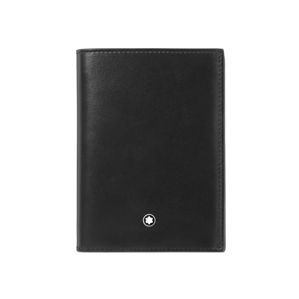 [25% 쿠폰] 몽블랑 ID 홀더 마이스터스튁 월렛 7cc 블랙([25% 쿠폰] Montblanc Meisterstuck Wallet 7cc with ID Holder Black) - 2