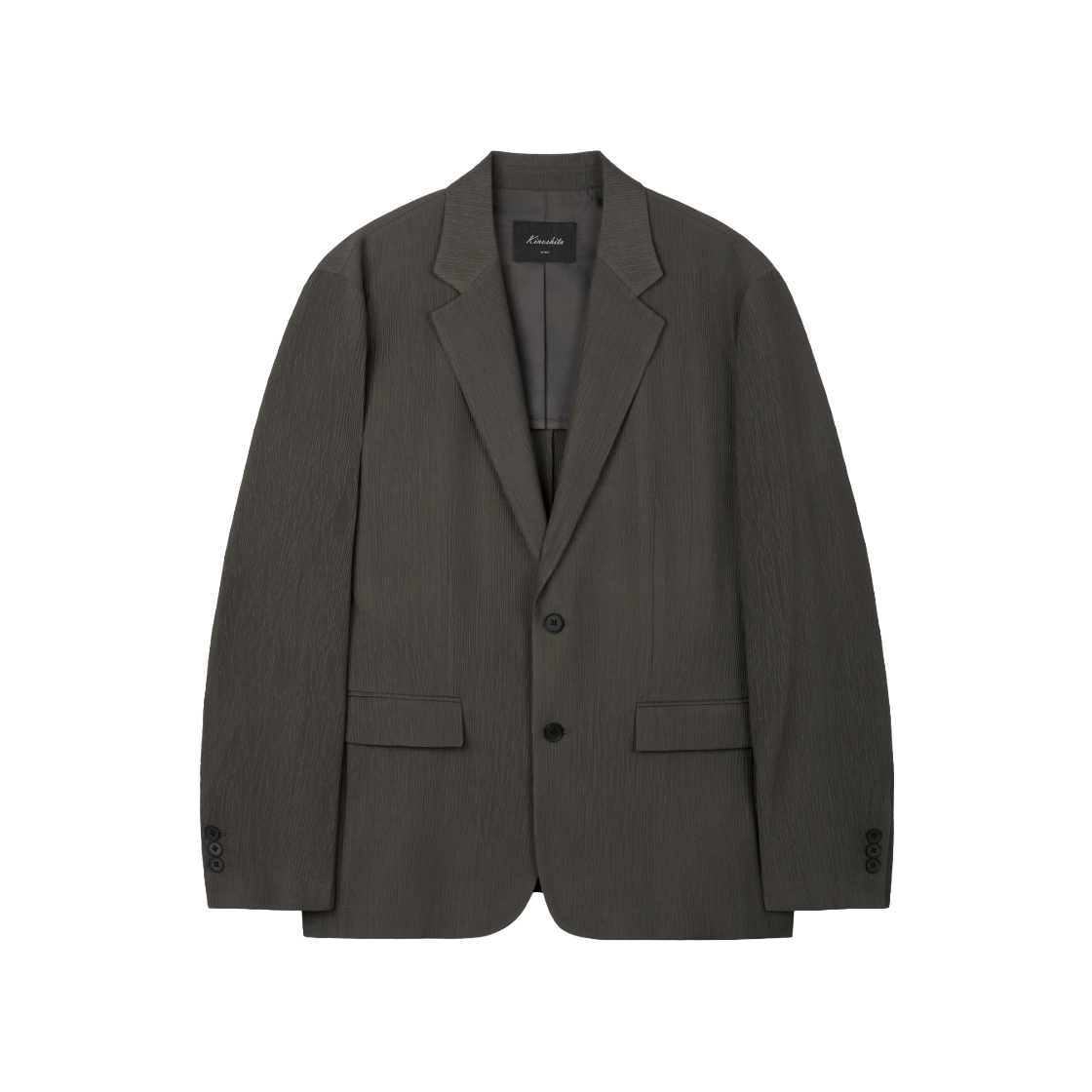 티엔지티 키노시타 시어서커 자켓 카키(TNGT Kinoshita Seersucker Jacket Khaki)