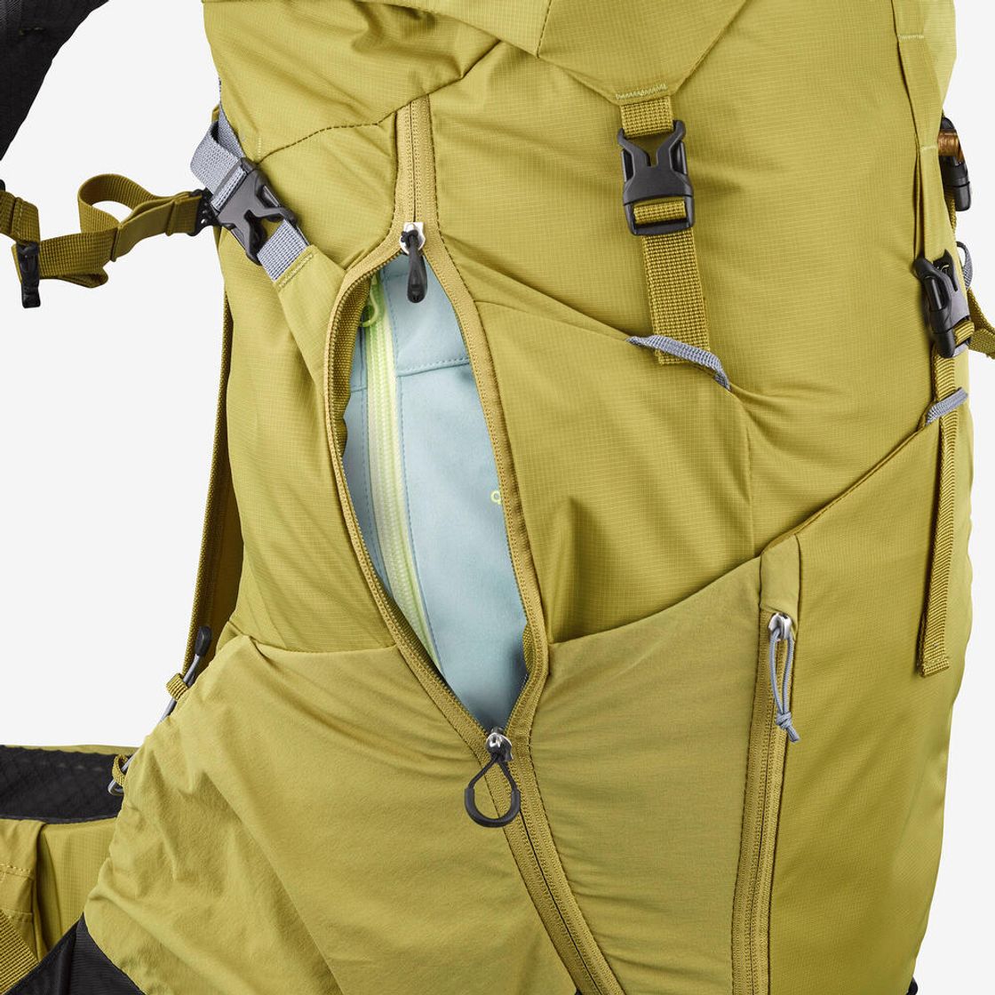 데카트론 등산 백팩 38L MH500 망그로브 카키(DECATHLON Hiking Backpack 38L MH500 Mangrove Khaki) - 9