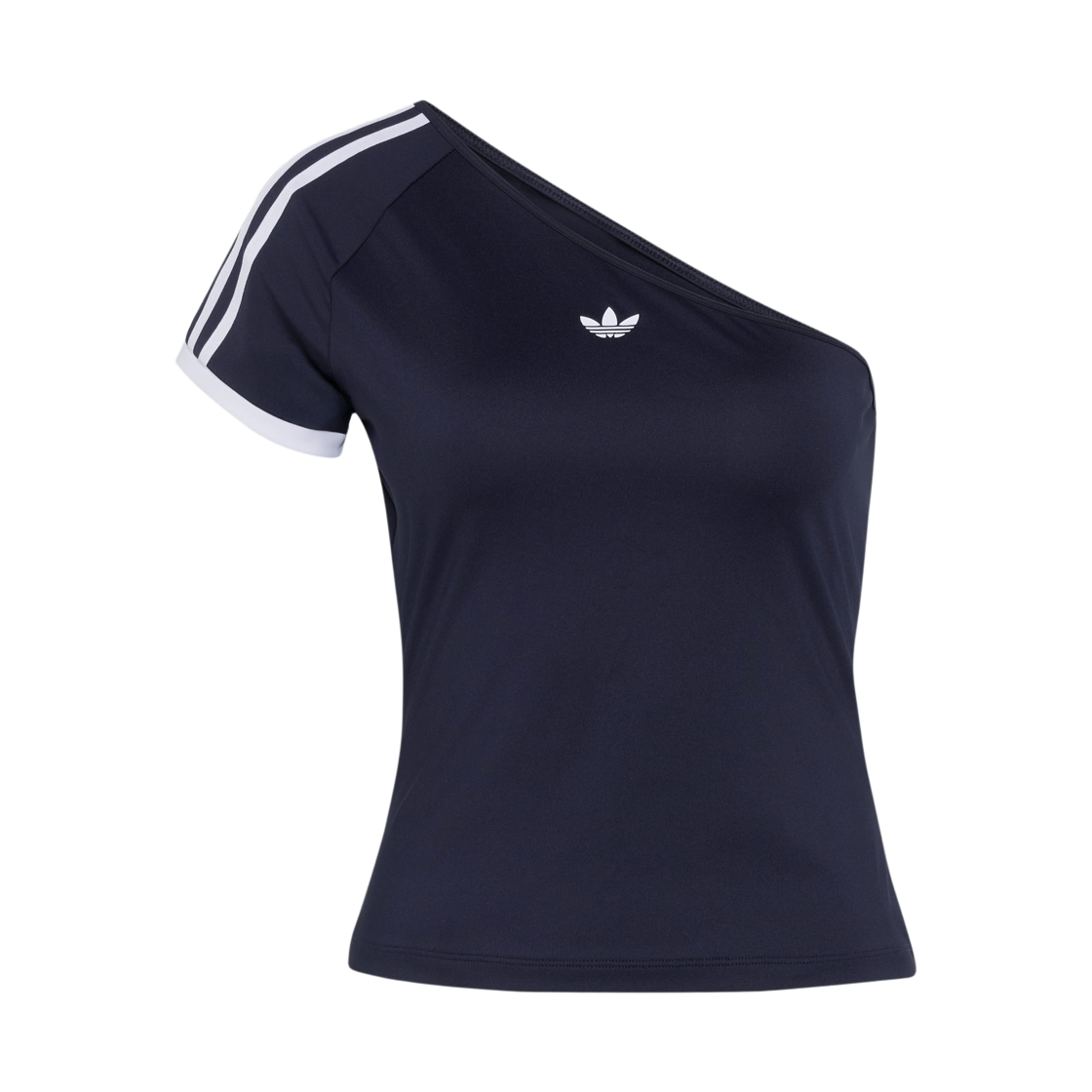 KY5180 (W) Adidas Adilenium 5.0 Off Shoulder T-Shirt Black - KR Sizing