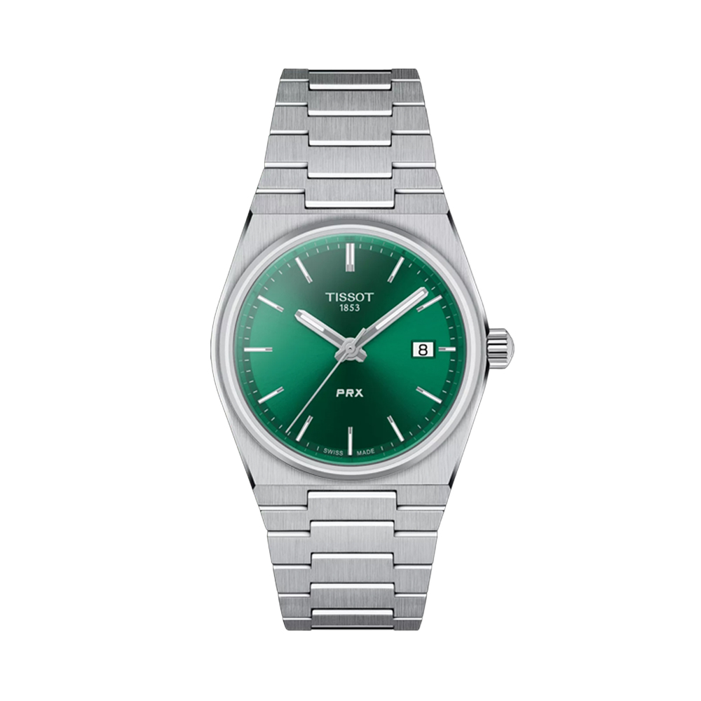 [15% 쿠폰] 티쏘 PRX 쿼츠 35mm 스테인리스 스틸 그린([15% 쿠폰] Tissot PRX Quartz 35mm Stainless Steel Green) - 2