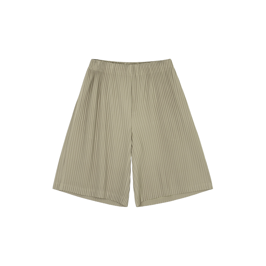 티엔지티 요요기 플리츠 숏팬츠 베이지(TNGT Yoyogi Pleats Shorts Beige)