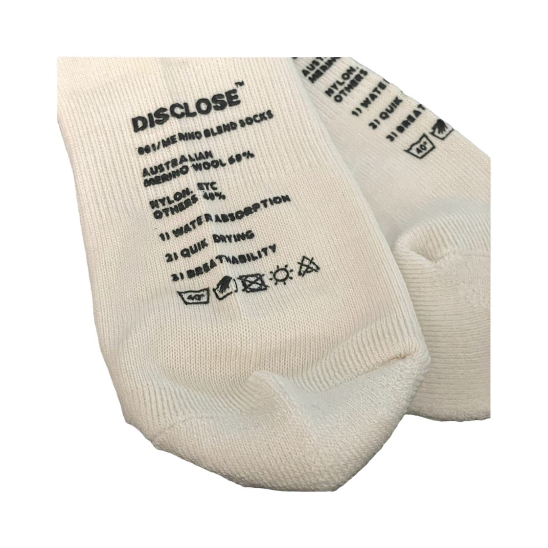디스클로즈 001 메리노 블렌드 러닝 삭스(DISCLOSE 001 Merino Blend Running Socks) - 2