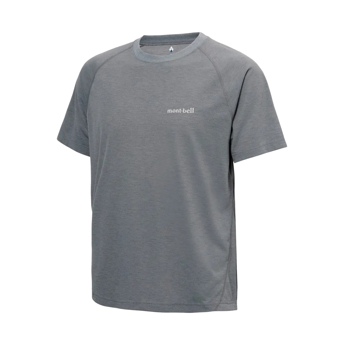 1114691 Montbell Wickron Raglan T-Shirt Dark Gray