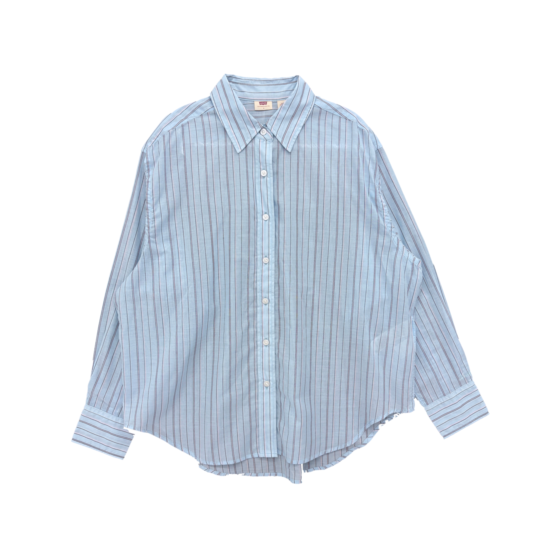 리바이스 할리 오버사이즈 셔츠 블루 스트라이프(Levi's Harley Oversized Shirt Blue Stripe)