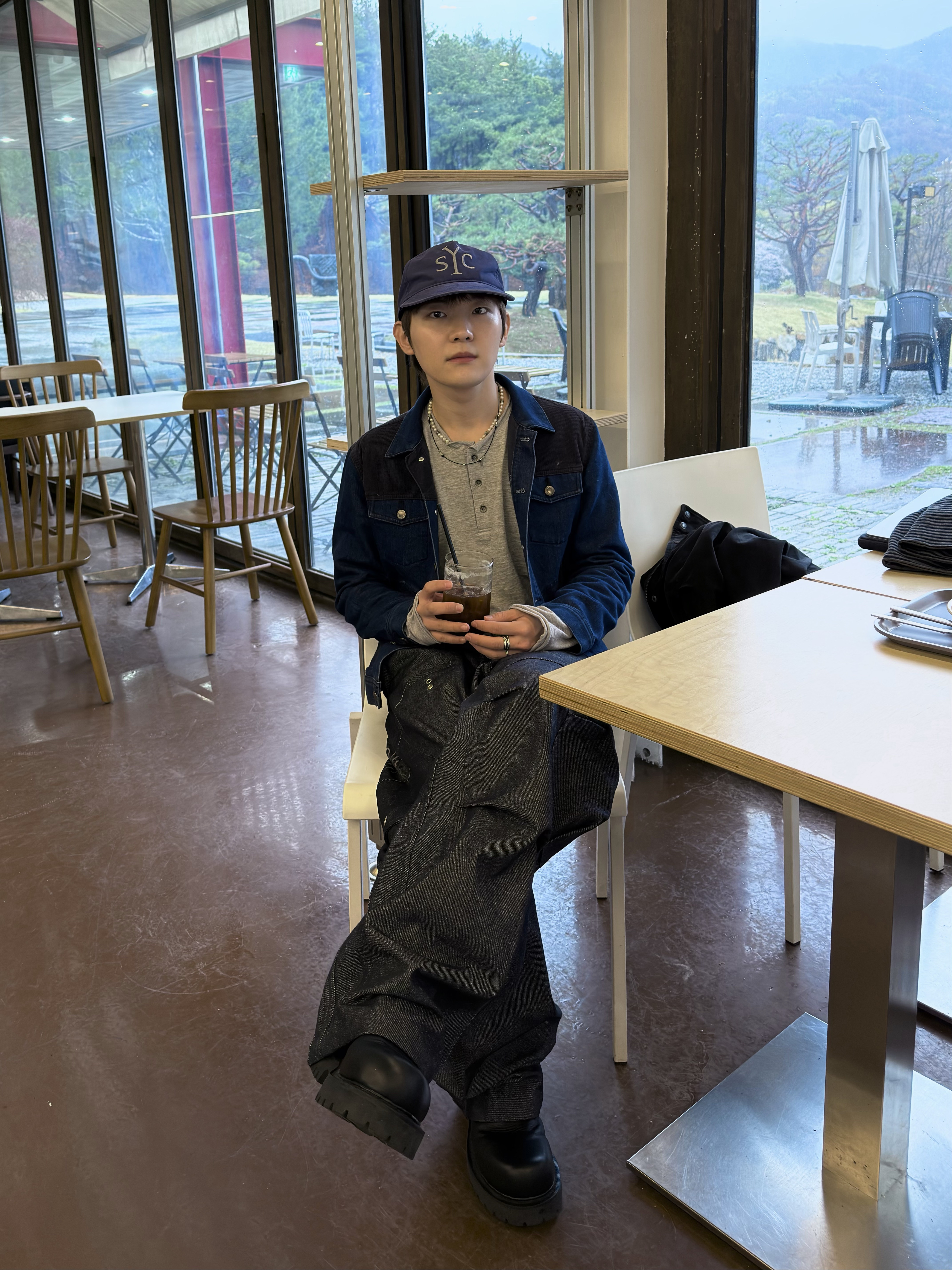 IGNOTA Core:14 Shell Cargo Pants Indigo, LOSTGARDEN Phantom 착용 스타일 - 1