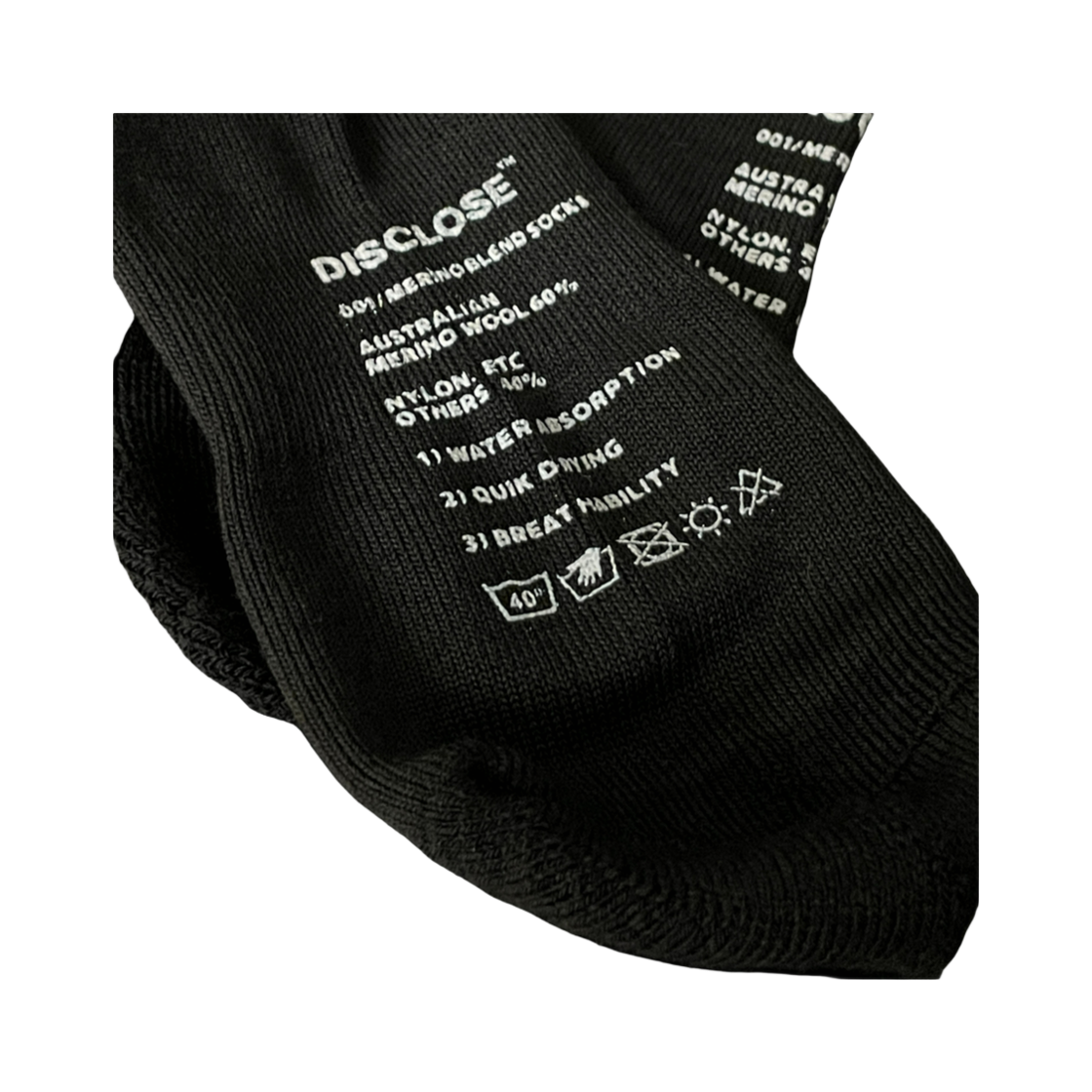 디스클로즈 001 메리노 블렌드 러닝 삭스(DISCLOSE 001 Merino Blend Running Socks) - 2