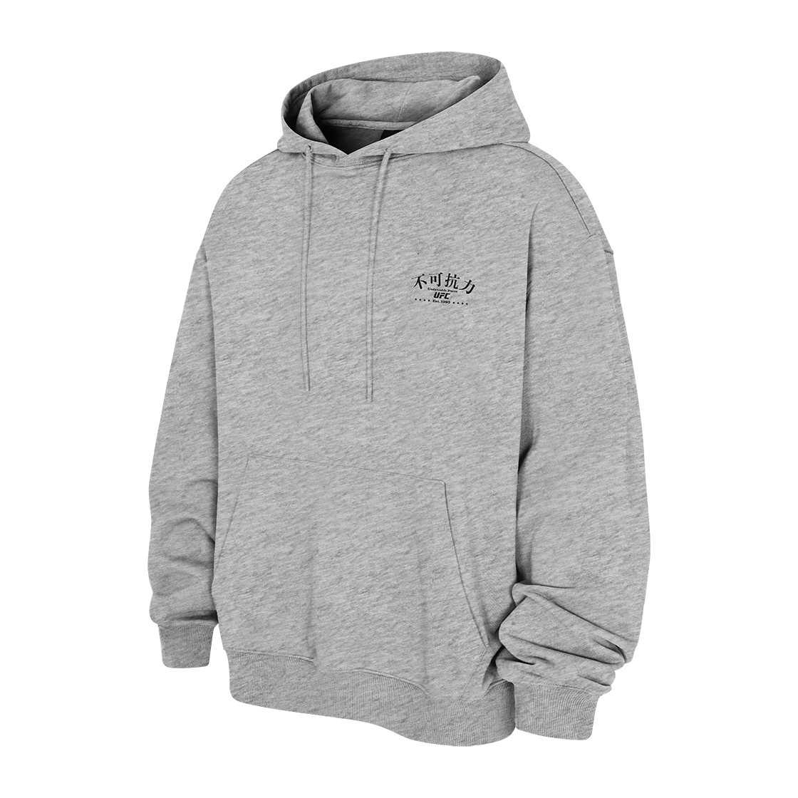 유에프씨 스포츠 불가항력 오버핏 후드티 멜란지그레이 U2HDV3318MG(UFC SPORT Undeniable Force Oversized Fit Hoodie Melange Grey) - 2