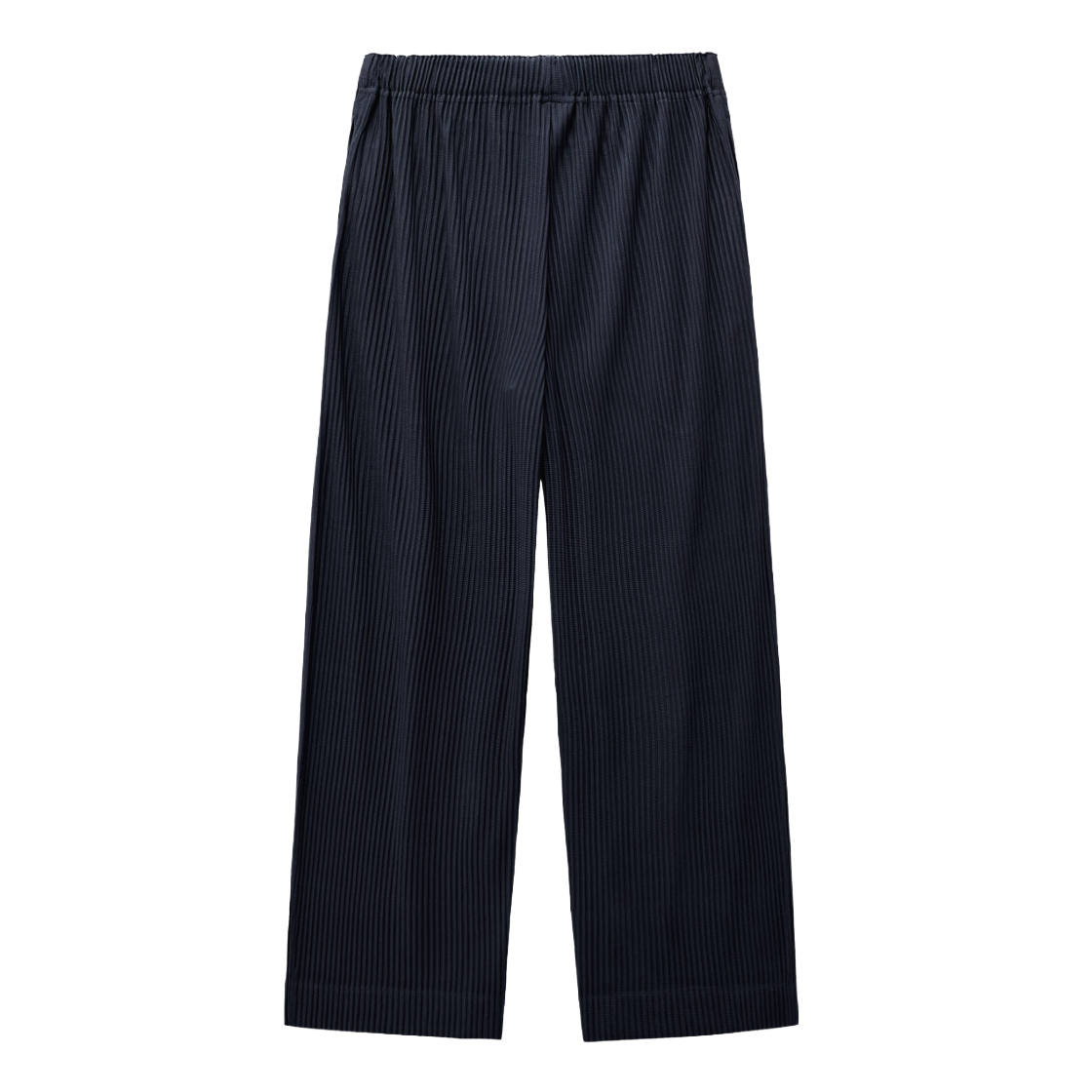 티엔지티 요요기 플리츠 와이드 팬츠 네이비(TNGT Yoyogi Pleats Wide Pants Navy) - 1