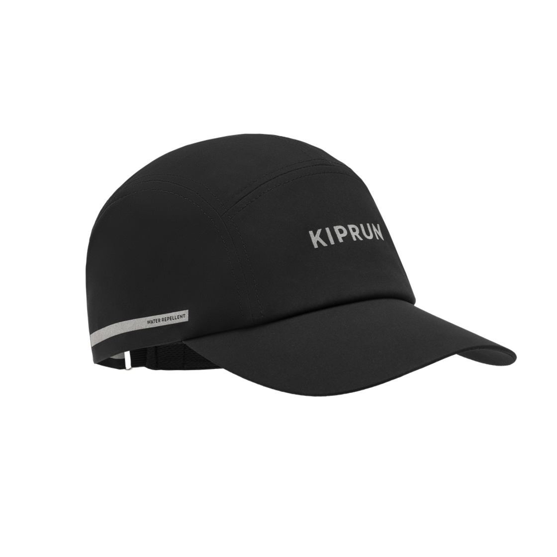 데카트론 러닝 5패널 발수 캡 모자 스모크 블랙(DECATHLON Running 5-Panel Water-Repellent Cap Smoked Black) - 1