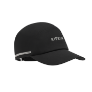 DECATHLON Running 5-Panel Water-Repellent Cap Smoked Black