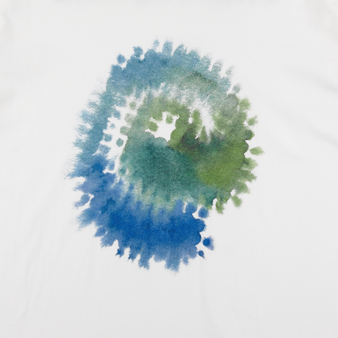더왈드 워터컬러 앳심볼 코튼티 화이트(THE WARLD Water Color At Symbol Cotton Tee White) - 3