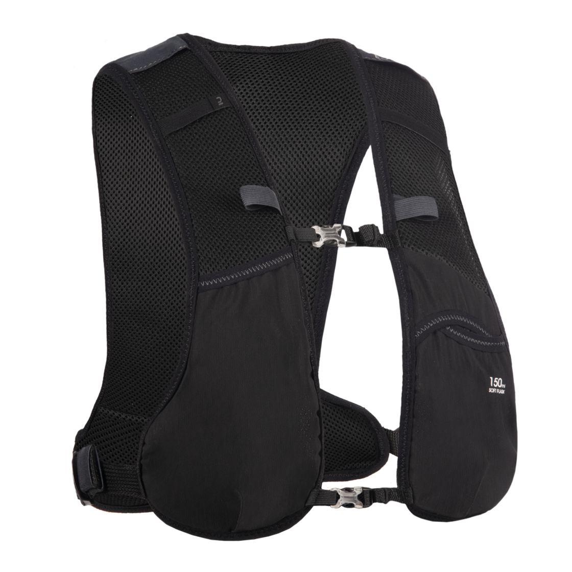 데카트론 트레일러닝 백 5L 에센셜 그라파이트 그레이(DECATHLON Trail Running Bag 5L Essential Graphite Grey)