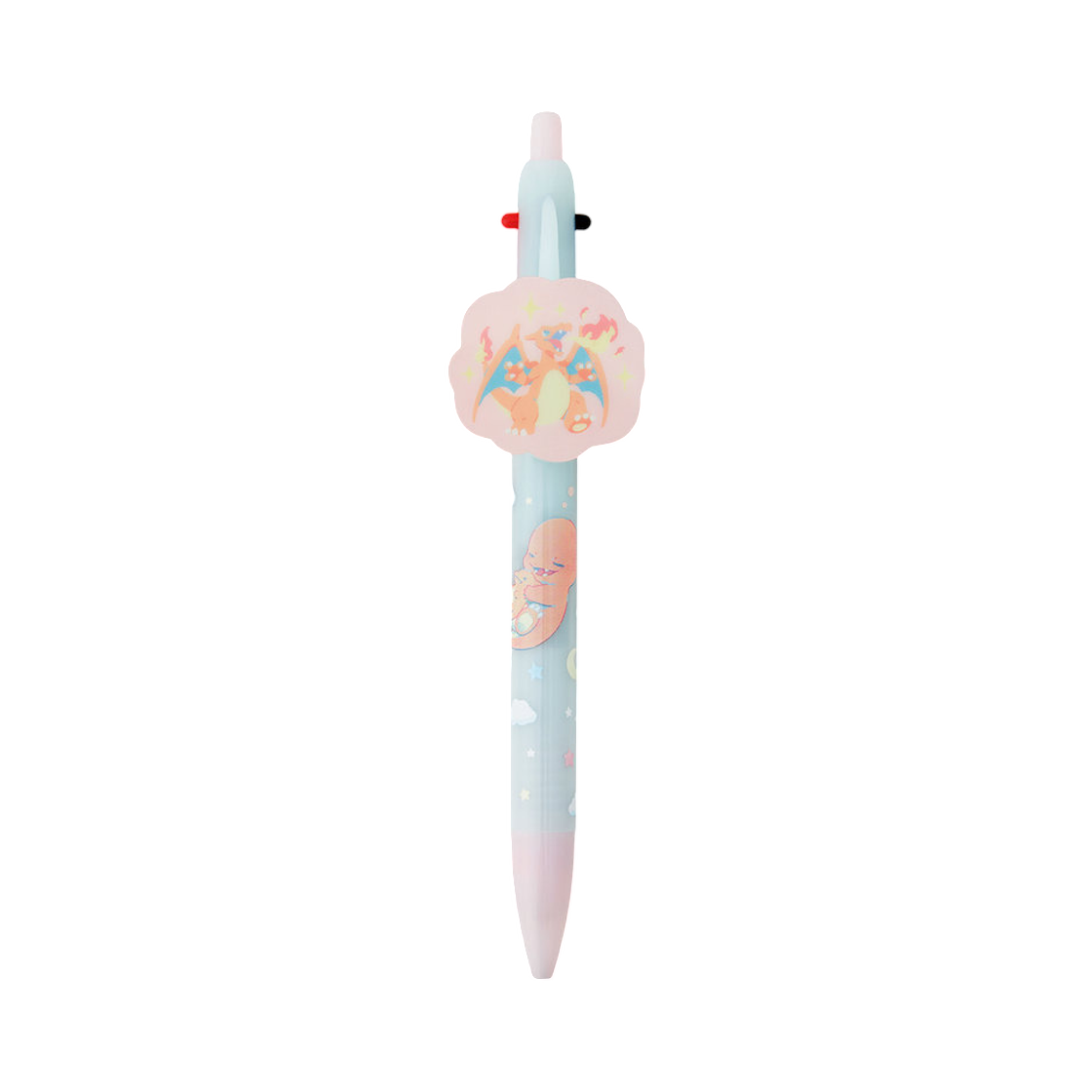 포켓몬 센터 리틀 데이드림 마스코트 샤프 & 2색 볼펜 파이리와 리자몽(Pokemon Center Little Daydream Mascot Mechanical Pencil & 2-Color Pen Charmander & Charizard)