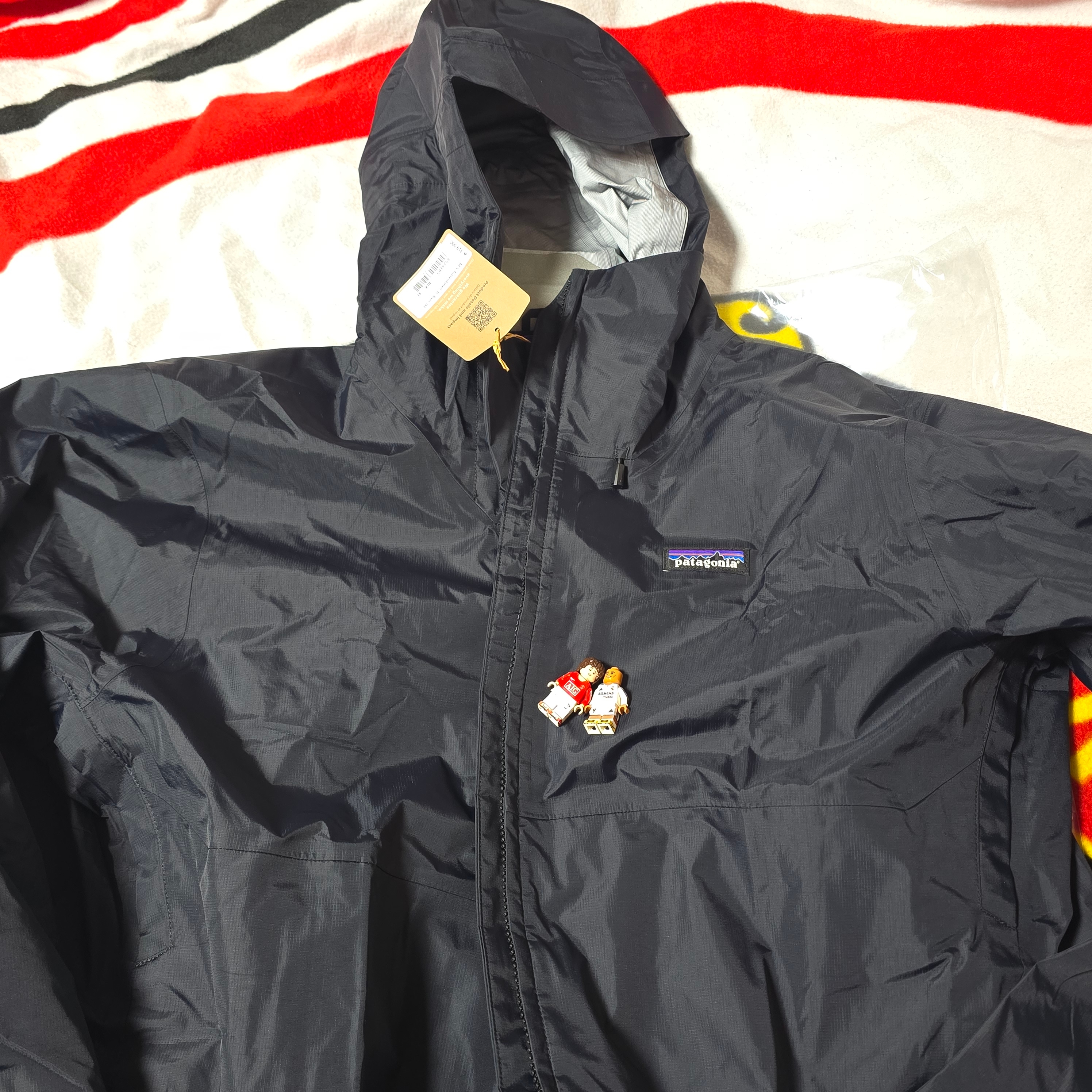 Patagonia Torrentshell 3L Jacket Black 착용 스타일 - 1