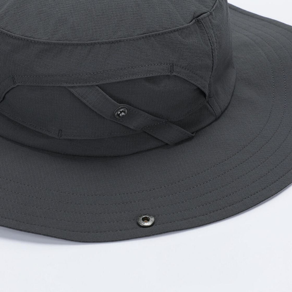 데카트론 하이킹 자외선 차단 모자 M 500 카본 그레이(DECATHLON Hiking UV Protection Hat M 500 Carbon Grey) - 7