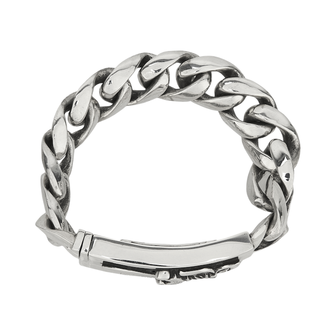 크롬하츠 ID 대거 클래식 링크 브레이슬릿 실버(Chrome Hearts ID Dagger Classic Link Bracelet Silver) - 2