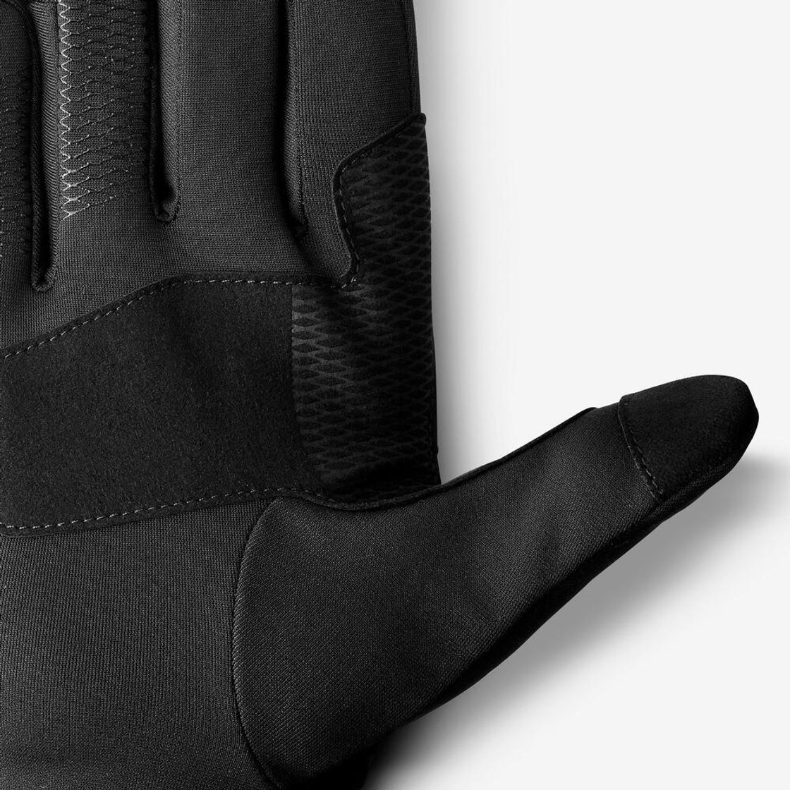 데카트론 백패킹 터치스크린 스트레치 장갑 MT500 스모크 블랙(DECATHLON Backpacking Touchscreen Stretch Gloves MT500 Smoked Black) - 5