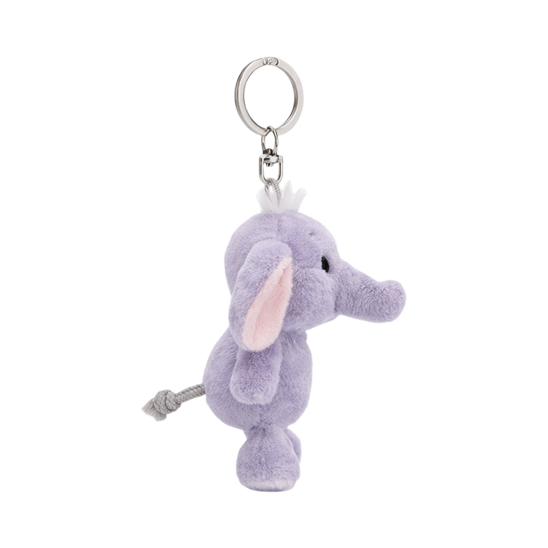 니키 코끼리 루크 키링 10cm([KREAM 단독] NICI Keyholder Love elephant dark grey 10cm GREEN) - 2