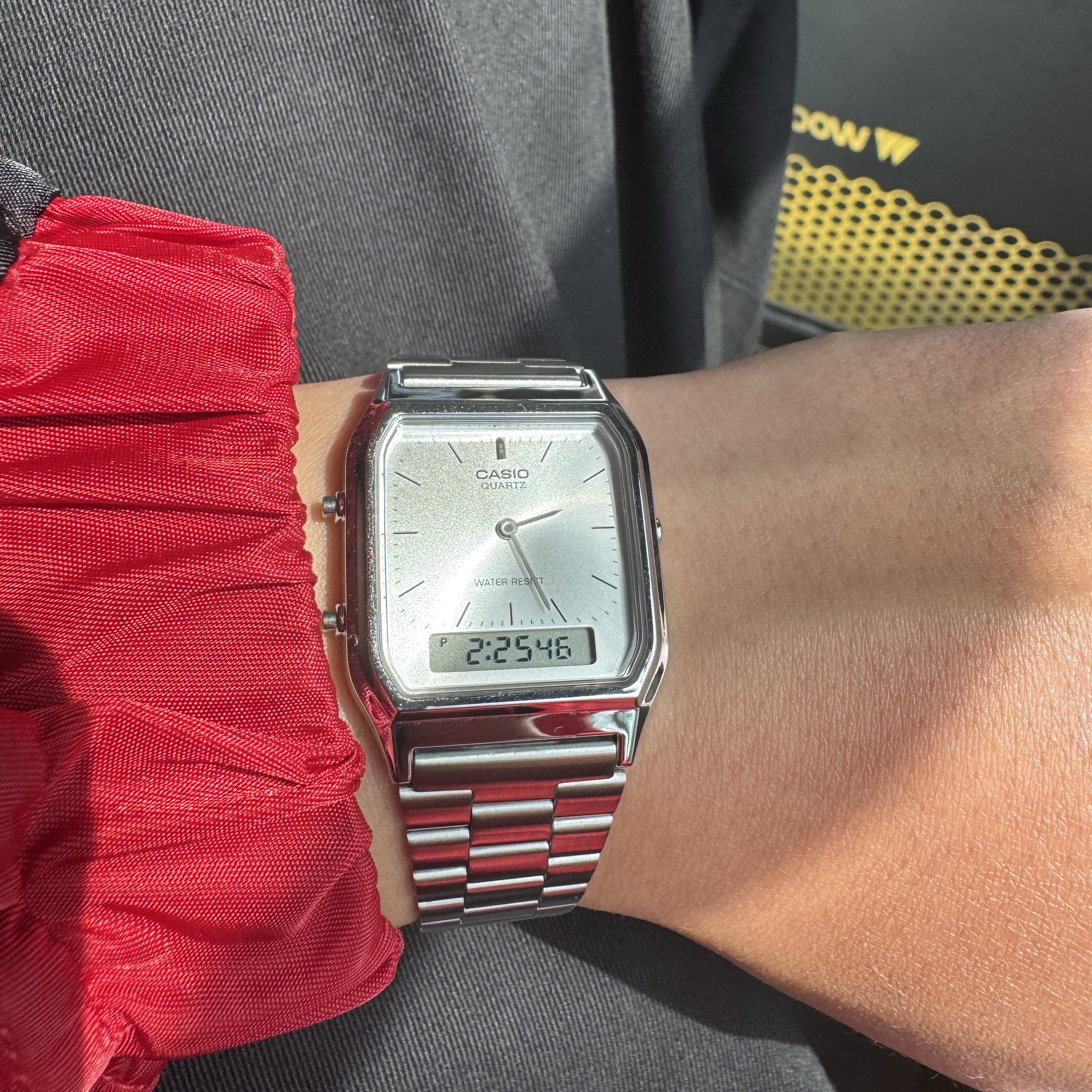 Casio AQ-230A-7AMQY 착용 스타일