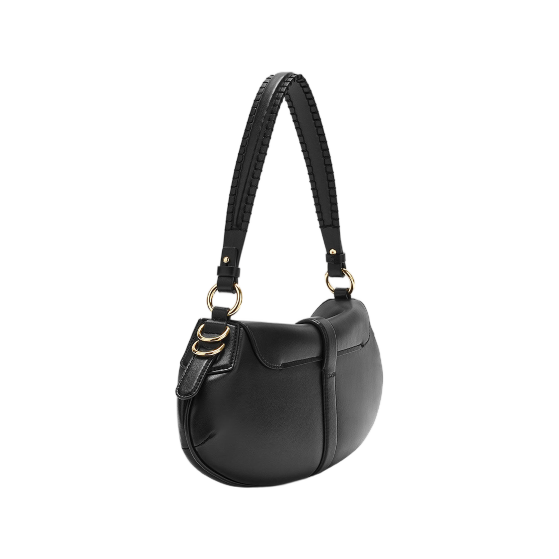 가니 블랙 비캣 백 블랙(Ganni Black B-Kat Bag Black) - 2