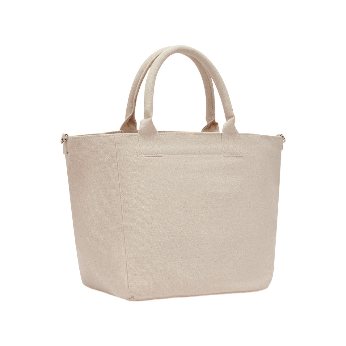 가니 스몰 이지 포니 프린티드 쇼퍼 에그렛(Ganni Small Easy Pony Printed Shopper Egret) - 2