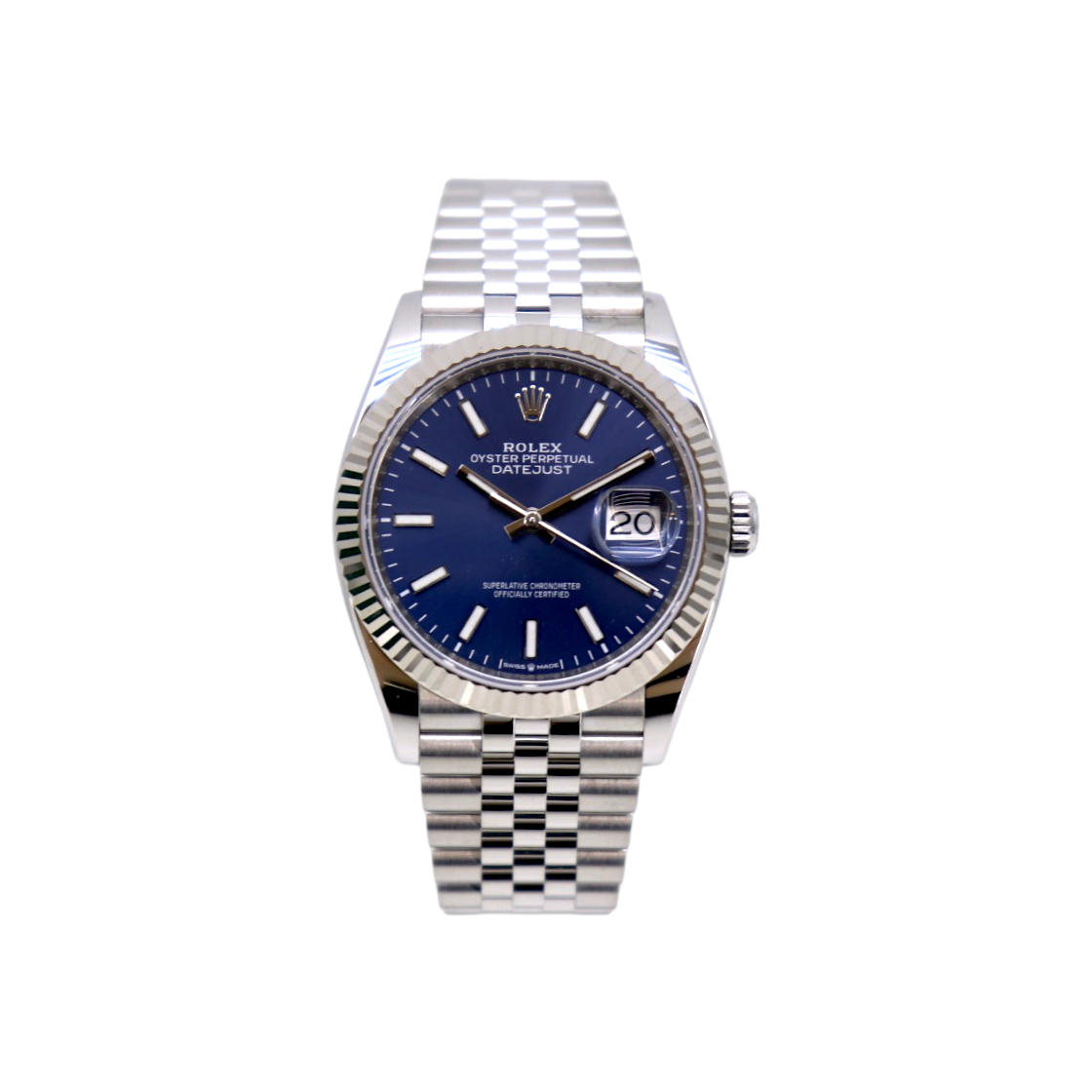 IT5IL3MOEVSE Rolex Datejust Blue Dial 126234