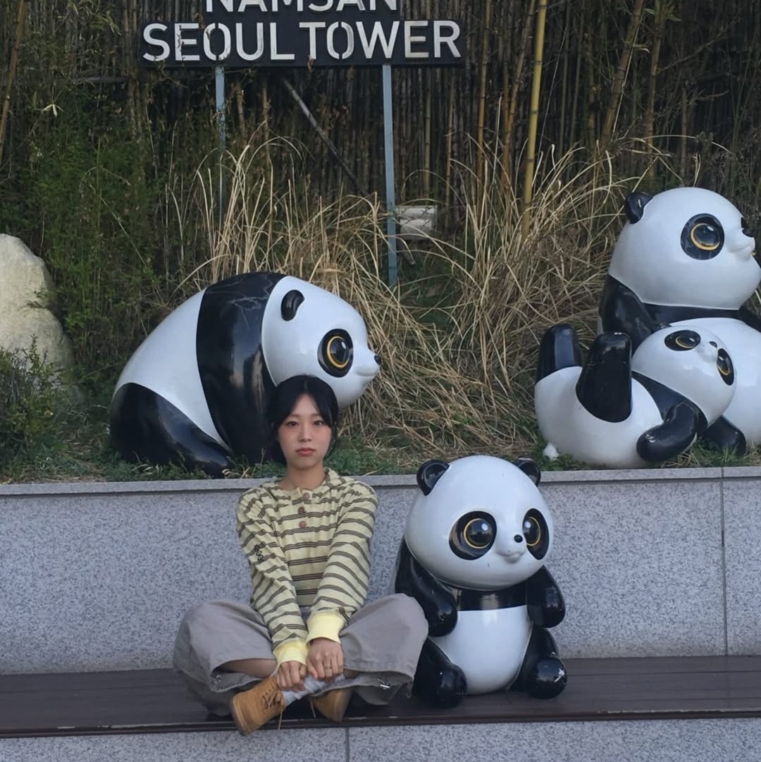 MAINBOOTH Cookie Stripe Hood T-shirt YELLOW 착용 스타일 - 7