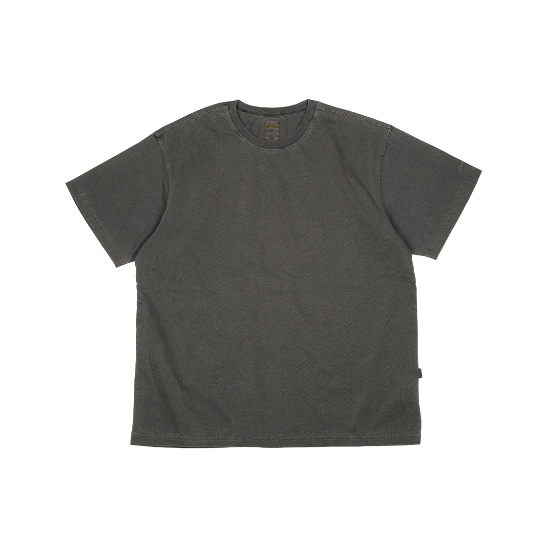 에메모가든 피그먼트 다잉 티셔츠 차콜(mmogarden Pigment Dyed Tee Charcoal)