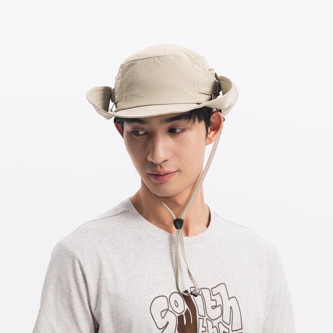데카트론 하이킹 자외선 차단 모자 M 500 캐시미어 베이지(DECATHLON Hiking UV Protection Hat M 500 Cashmere Beige) - 8